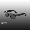Ray-Ban Headliner (Gen 2) Глянцевый Чёрный с Прозрачно-Графитово-Зелёными Линзами